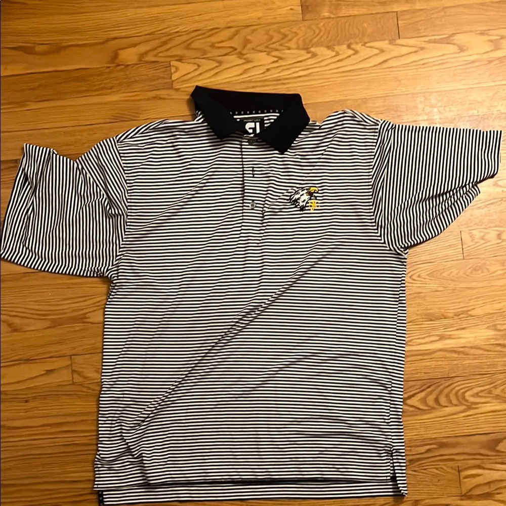 Striped foot joy Shirt